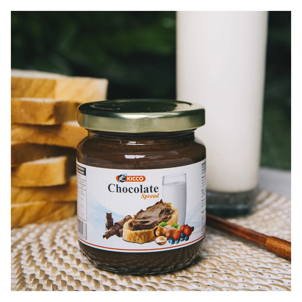 Best Selling Kicco Chocolate Spread Sauce in Glass Jar