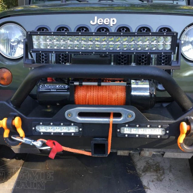  4x4 внедорожная электрическая лебедка 12000 фунтов с проволочным