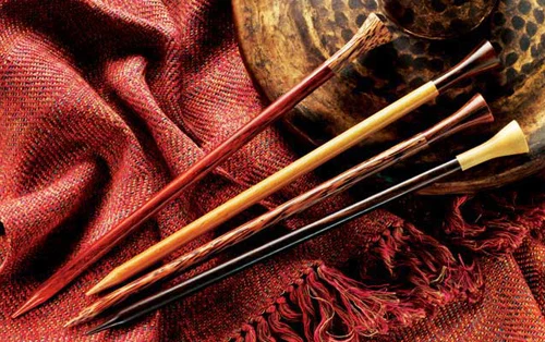 Trusted Manufacturer budget Knitting Needles Natural Wood 3.5 mm to 25 mm