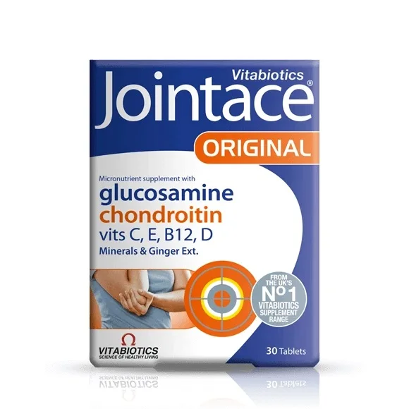 
Vitabiotics Jointace Original Tablets Pack of 30 Tablets (5021265222407) Vitabiotics Jointace Glucosamine and Chondroitin 