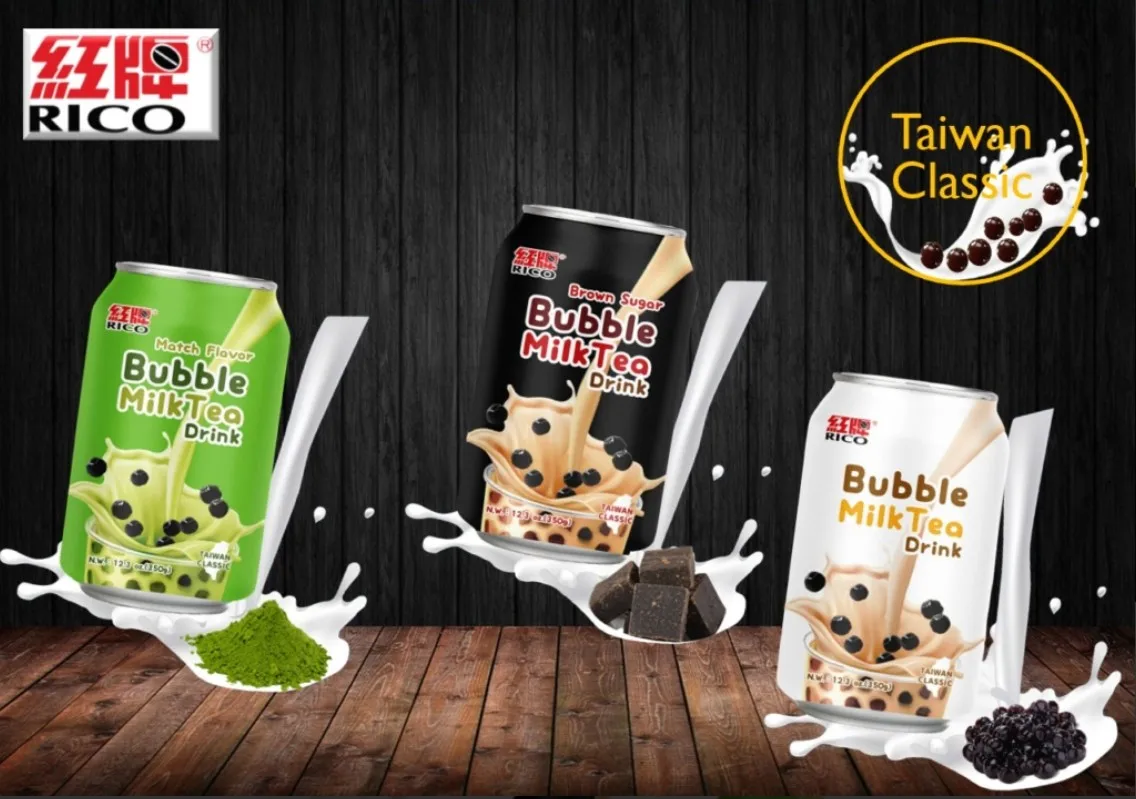 
Strawberry Boba Milk Tea drink can Ready to drink Boba in a can Instant Drink 300g Pearl Milk Tea 