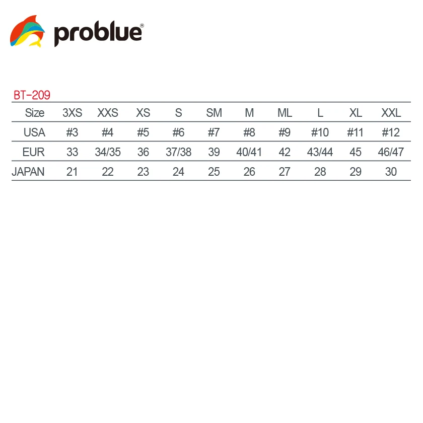 problue BT-209 Best choice 3mm neoprene upstream boots felt sole diving boots