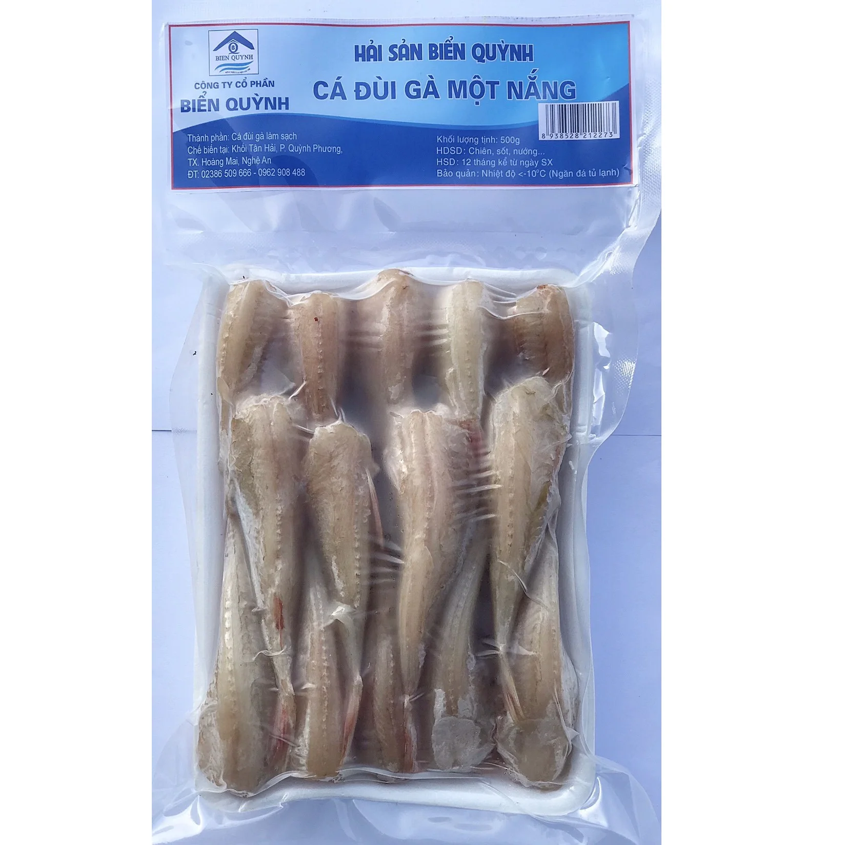 Wholesale Vietnam Supplier OCOP Air-dried 12 Months Natural Body Dried Orange Flying Fish with Vacuum Packaging