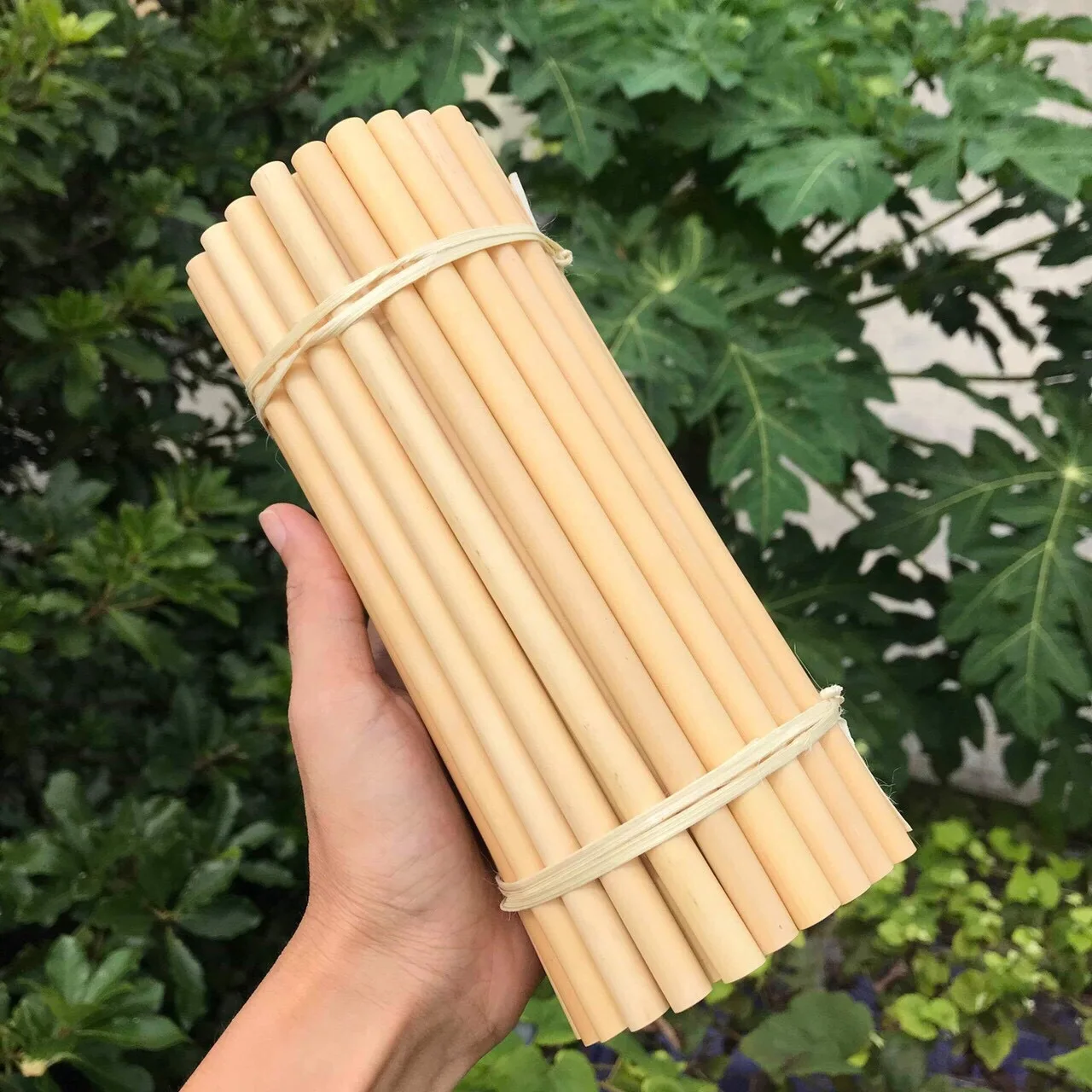Vietnamese Eco-friendly Natural Bamboo Drinking Straws Handmade Reusable Bamboo Straws Biodegradable Bamboo Straws for Drinking
