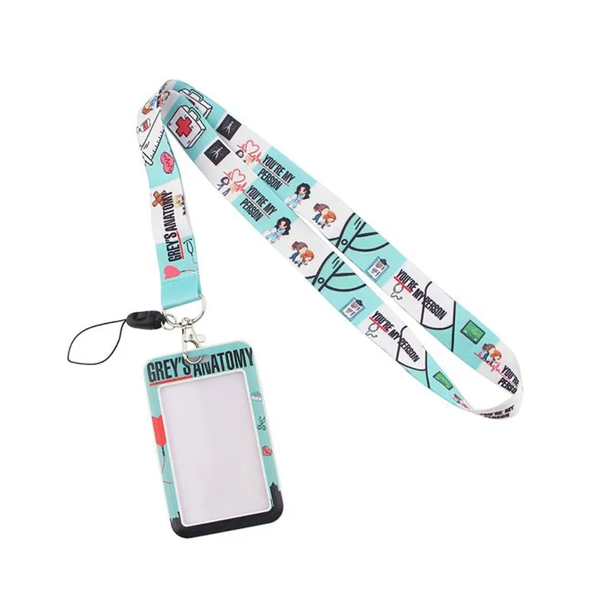 good price yoyo id badge reel card holder dye sublimated silk screen printing lanyards