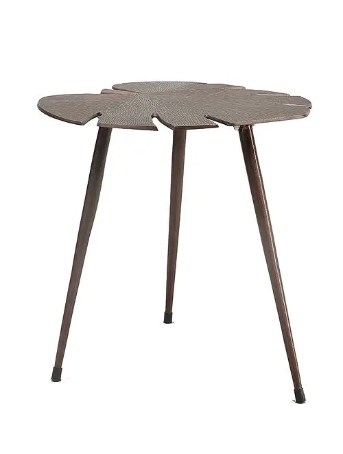 Золотая окрашенная отделка домашний декор стол для отеля и улицы цветной металлический дизайн декоративная мебель