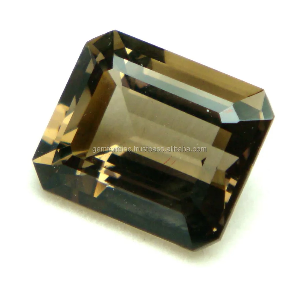 AAA Quality Round Smokey Quartz Cut Gemstones 6mm AAA Quality Indian Quality Gemstone Supplier Smoky Quartz Faceted Cut Gemstone