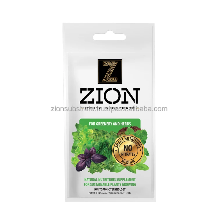 Great quality ecological fertility boost mix for herbs growing does not contain nitrates, potting soil