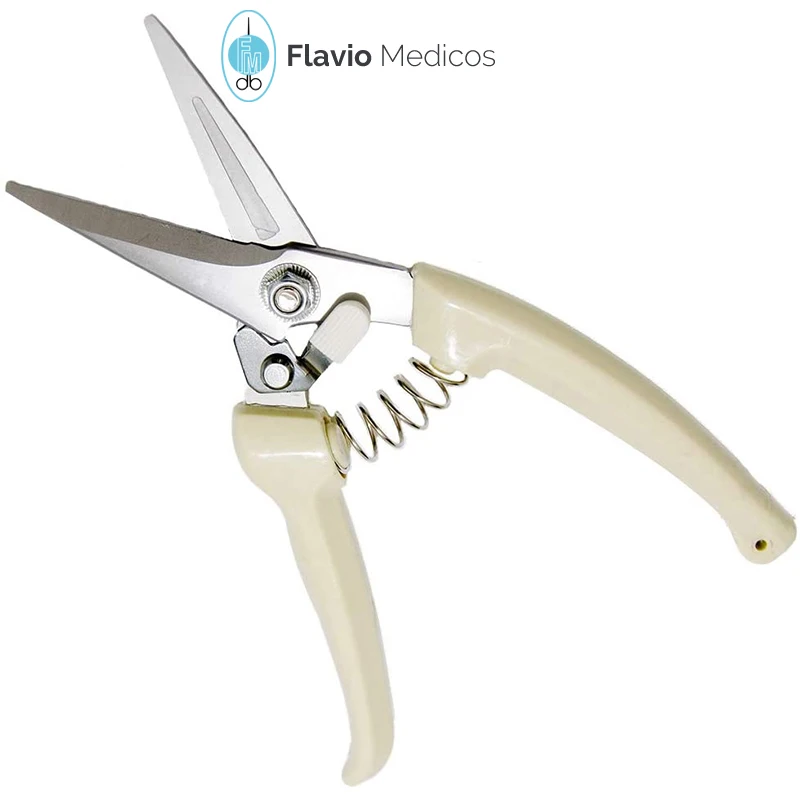 Goat Hoof Trimmer Multipurpose Twig and Floral Pruners Shear for Garden Sheep Pig Trimming Shears with Serrated Blades