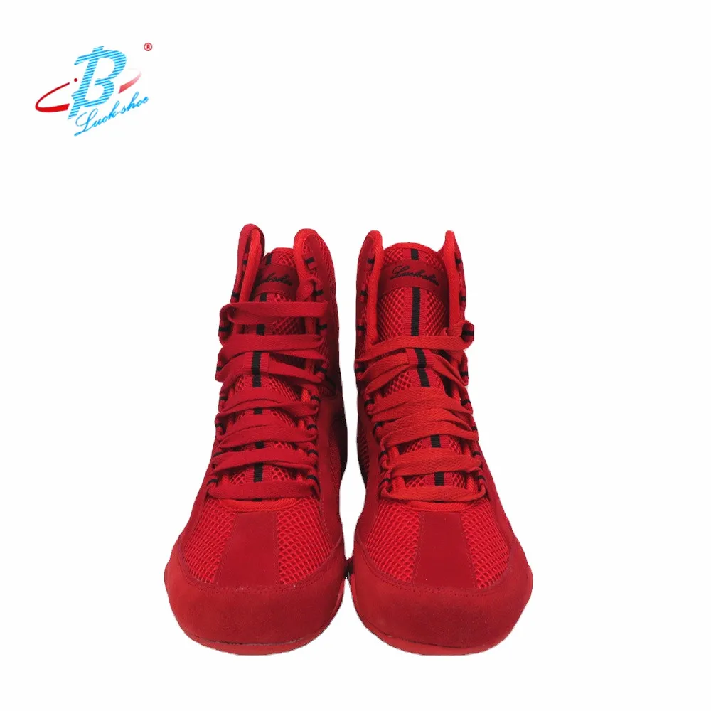Магазин новых моделей кожаной боксерской обуви MMA High top