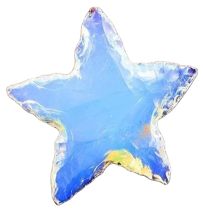 Opalite Star | Cabochon | Opalite Crystal Star I Star for Pendant