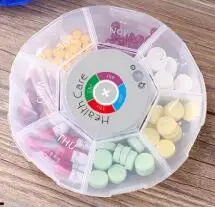Pill Box Alarm Organizer with Timer (7-Day)