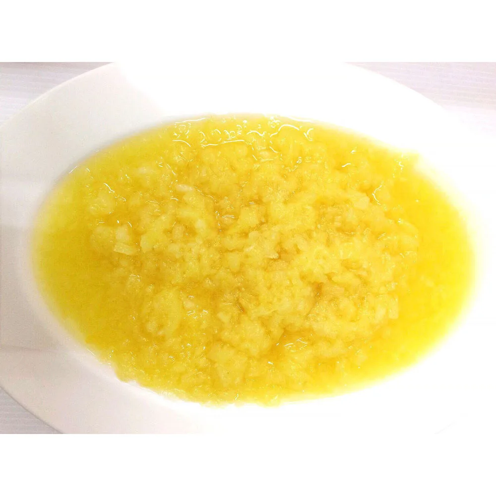 Thailand Canned Pineapple Coarse Crush 108oz  in Syrup