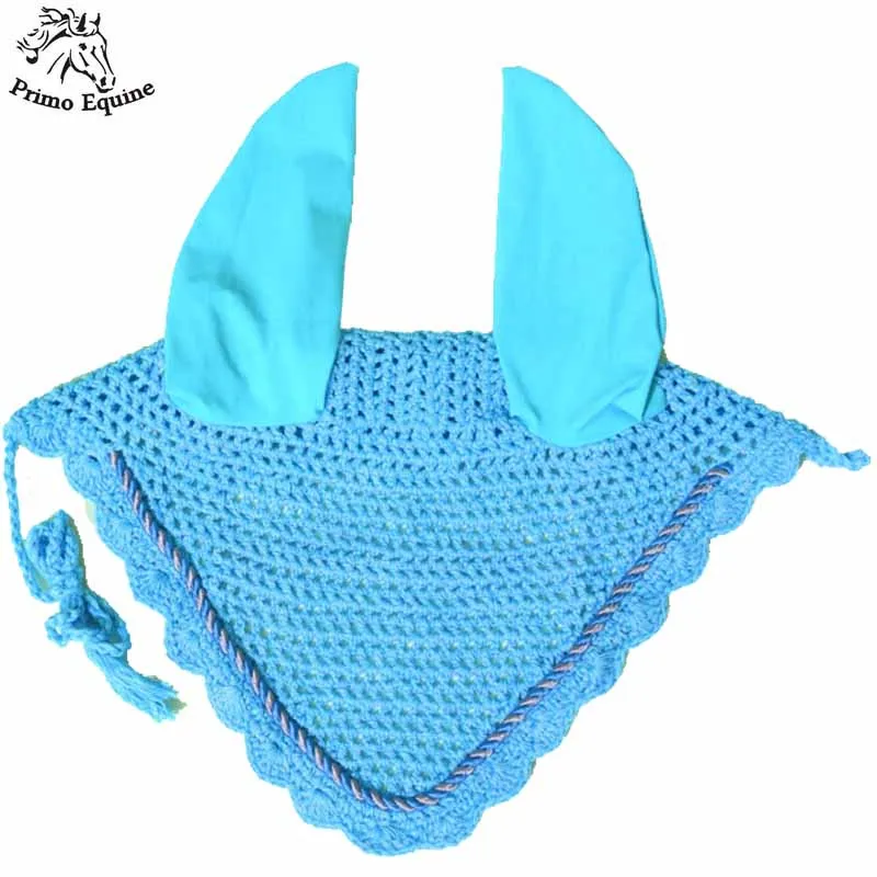 Latest Design Good Quality Horse Ear Bonnet/Net Available In New Design & Any Color