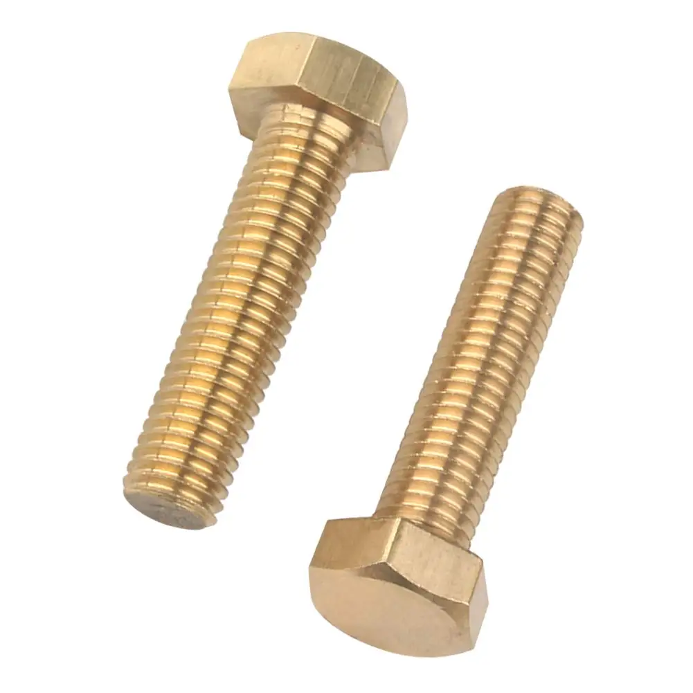 din6914 carbon steel half thread hex cap screw