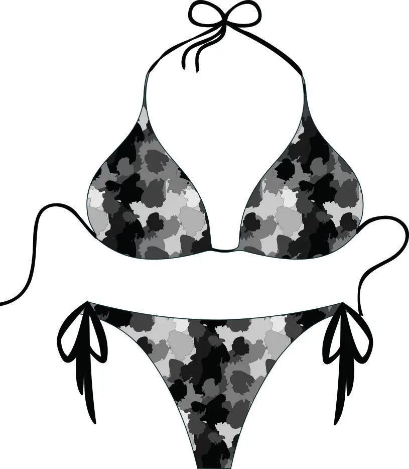 Индивидуальная фирменная торговая марка, взрослые купальники, женские бразильские мини стринги, экстремальные микро Сексуальные бандажные бикини с бахромой, продажа