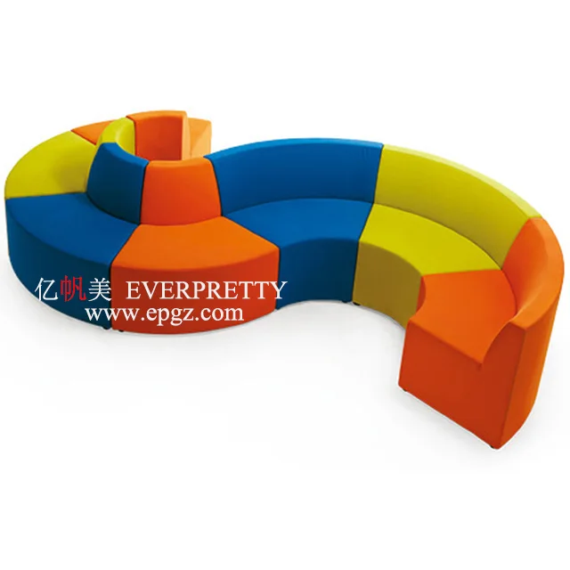 Combined Design Round Shape Hospital Rest Room Resting Sofa