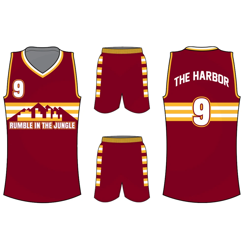 New style basketball uniforms high quality jersey men in logo design custom professional basketball uniforms