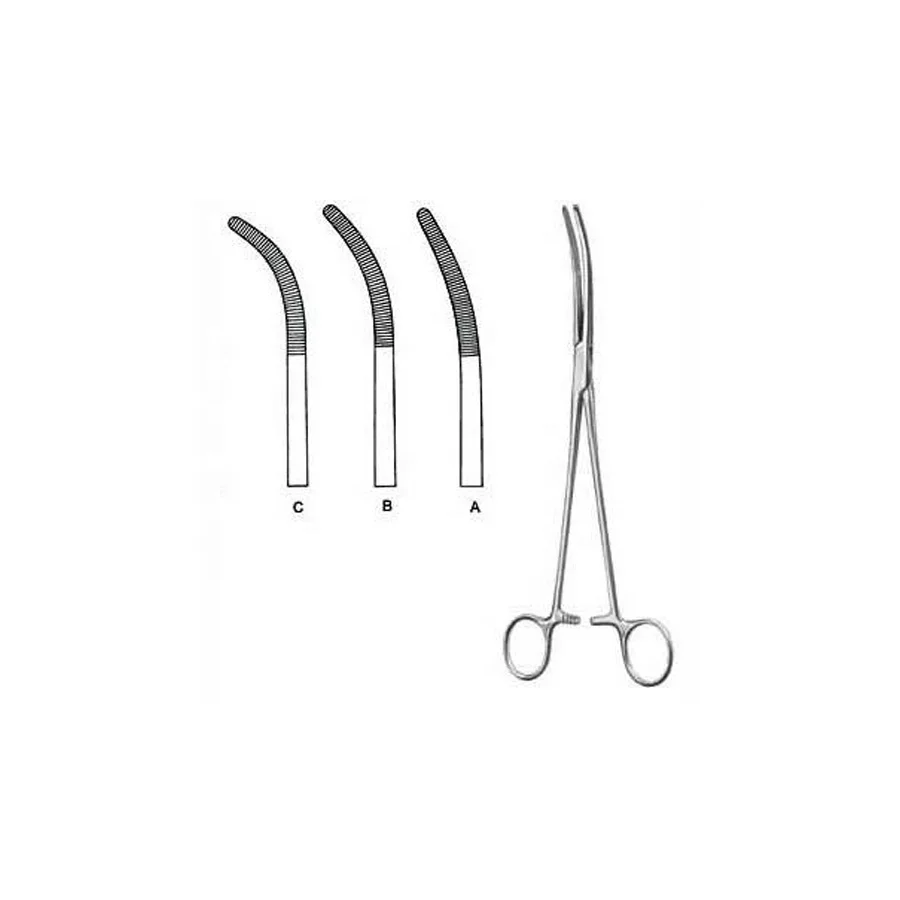 dissecting and ligature forceps / biopsy forceps / kocher forceps