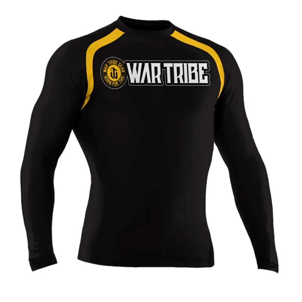 Custom Silicone Belt Design MMA Rash Guards Polyester Spandex Grappling Nogi No Gi Jiu Jitsu Bjj Rashguard Bjj