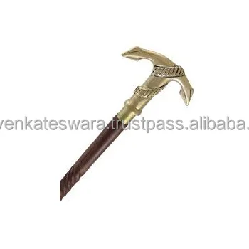 wooden walking stick