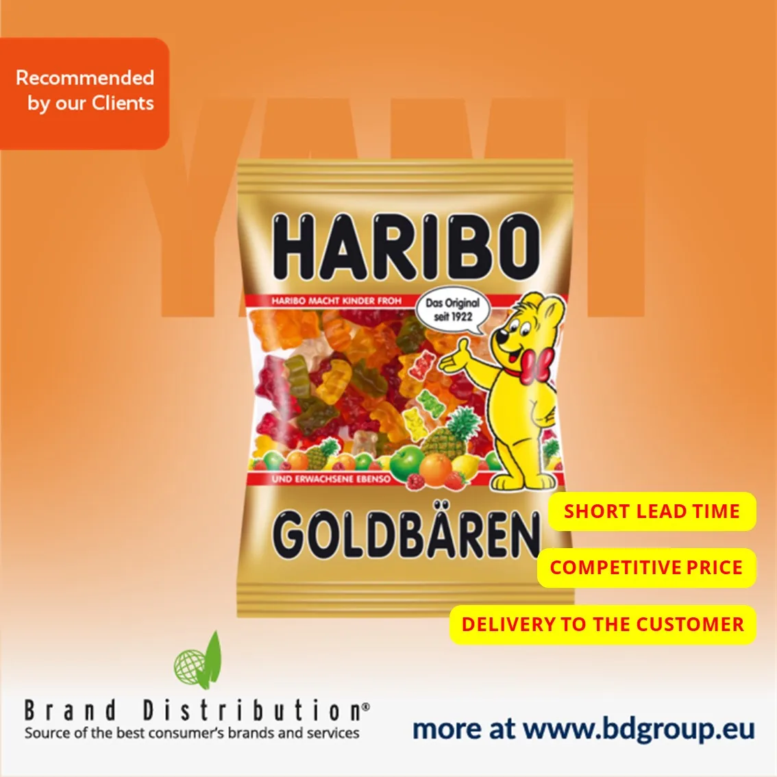 HARIBO -- 100 г Золотой