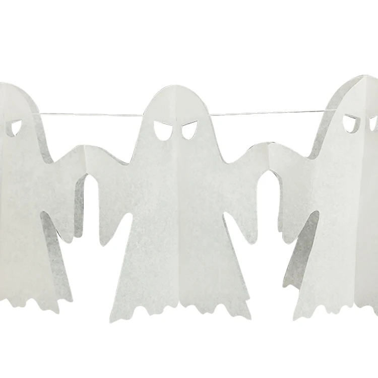 Хэллоуин Гирлянда призрак 12 футов CE-6644