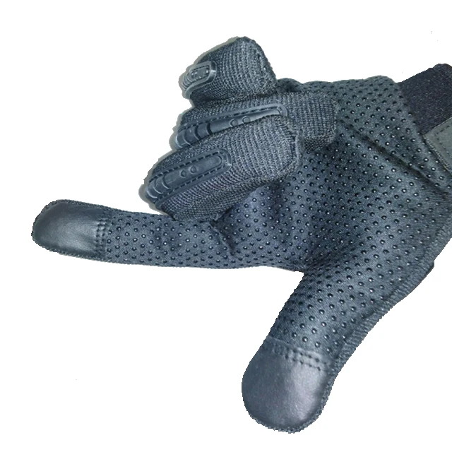 Custom Logo Touch Screen Military Hard Knuckle Protector Tactical Full Finger Gloves Outdoor Camping Shooting Hiking gloves