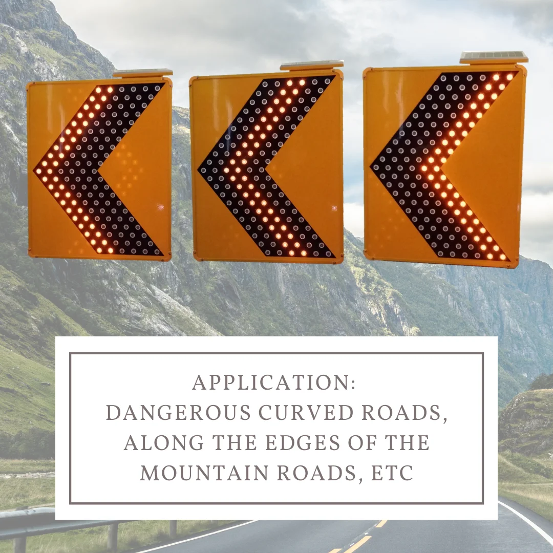 Солнечные алюминиевые шевронные знаки шеврон Солнечный светодиод