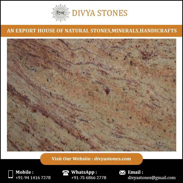  Лидер продаж столешницы из золотистого гранита Shivakashi по оптовой цене Индии