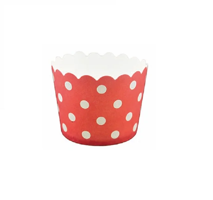 Printed Disposable Baking Paper Cup For Cake Bread Muffin Cups