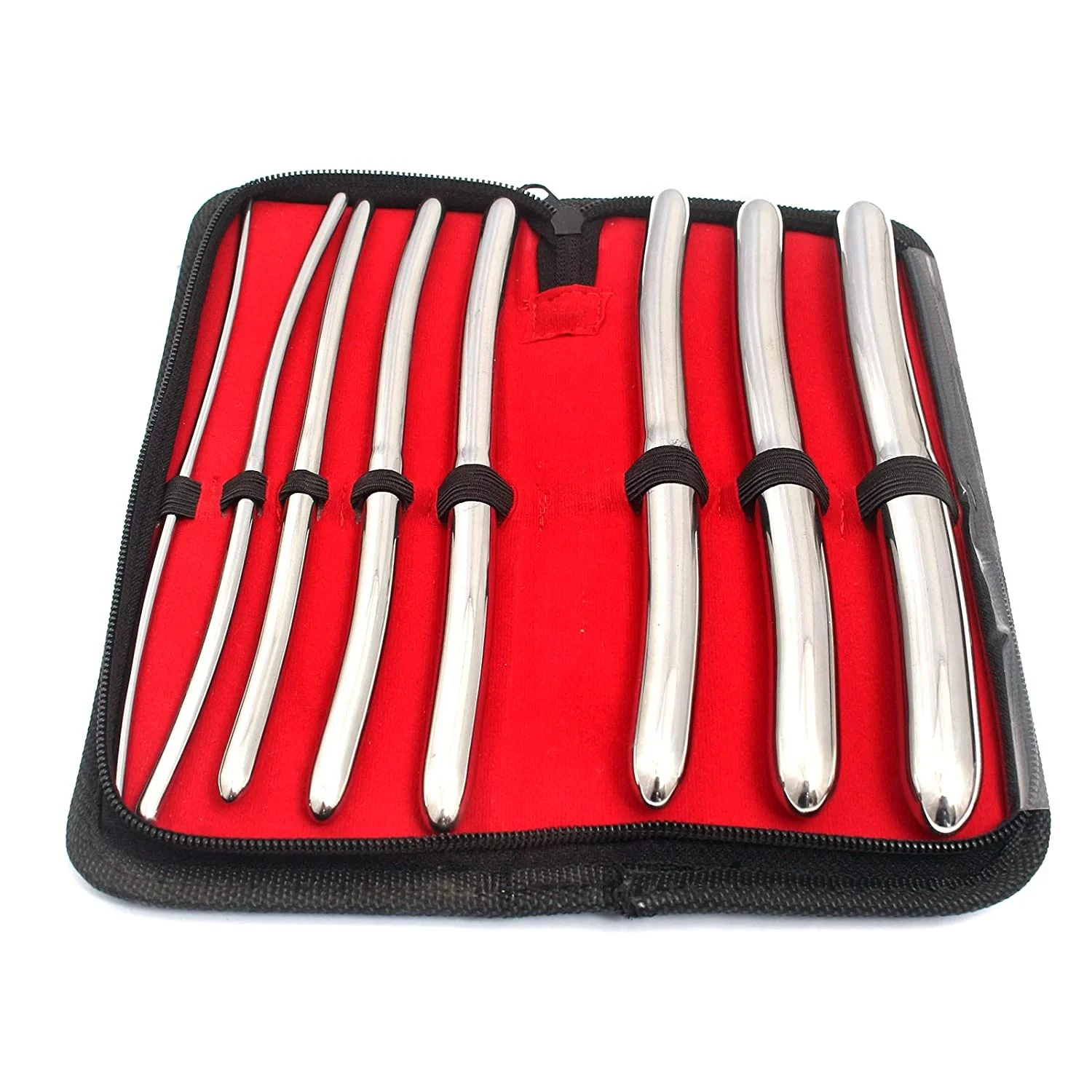 High Quality Stainless Steel 14 Pcs HEGAR DILATORS Uterine Urethral Diagnostic Instruments