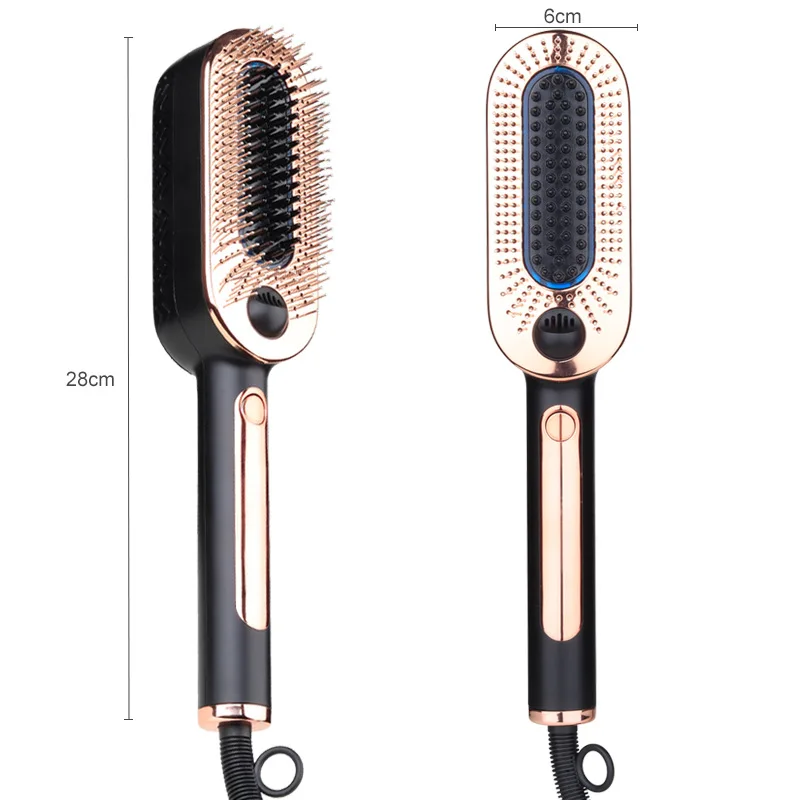 new Hot selling Hot Sell 2-3 degrees low temperature cold wind hair brush styling tool ice comb for hair brush 2024