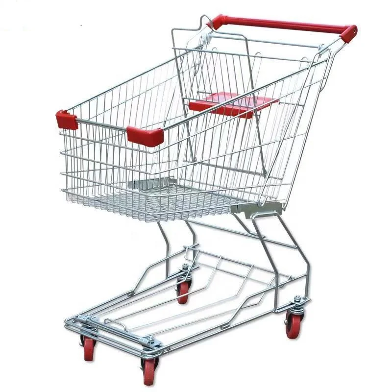 
High quality type of supermarkt/Shopping trolley/Superstore shopping cart 