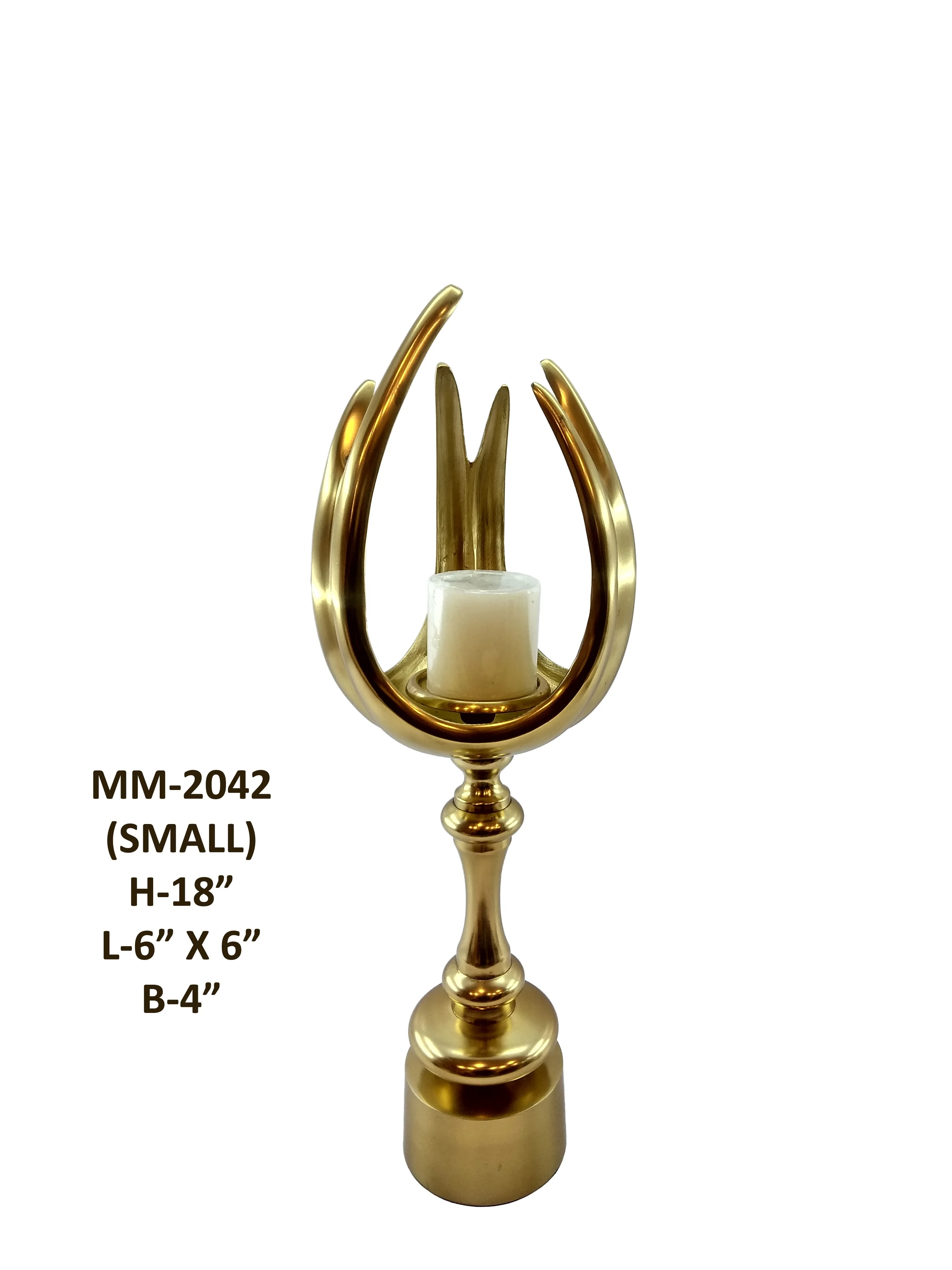 Candle Stand Holder Home Decor Luxury Wedding Corporate Promotional Wholesale Gift Ideas in Metal High Quality Finishing Crafts