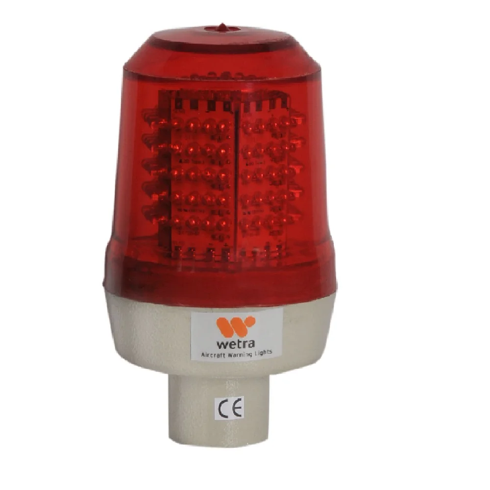 Aircraft Warning Lights Wetra Amber Led Aviation Obstruction Lights for Tower Cranes Bridges LED Obstruction Light