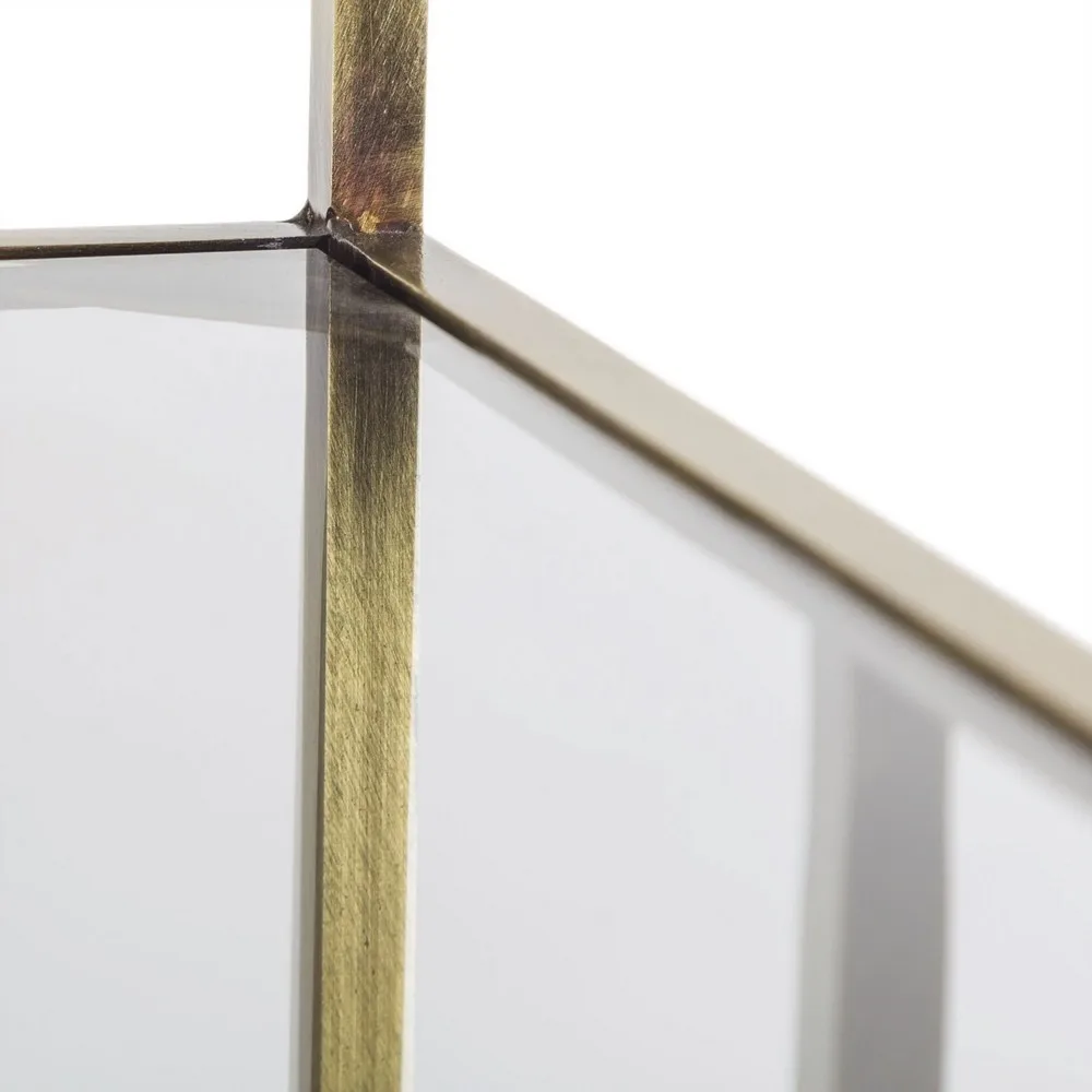 Steel Clothing Display Stand Display Racks Store Boutique Gold Modern Store Bag Gold Metal Display Rack Stand Bookcase Vitrine