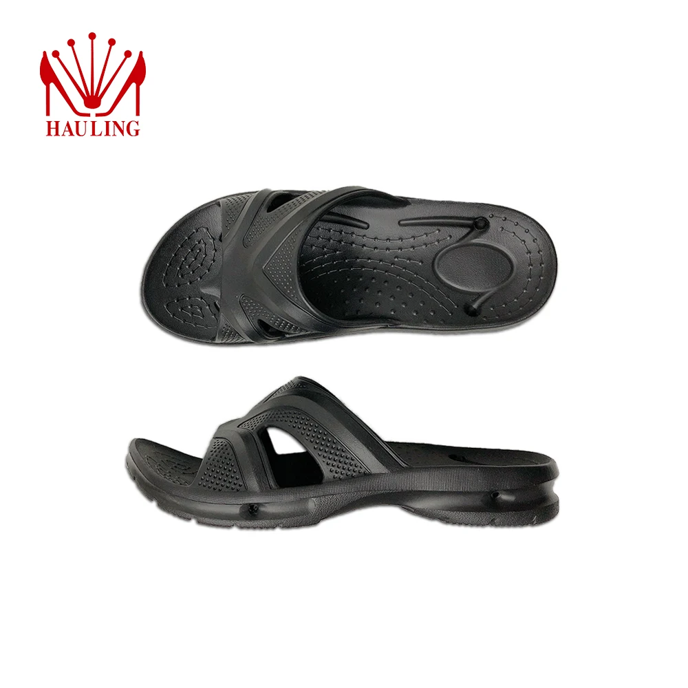 Spring Summer Made in Taiwan High Quality EVA Sandals and Slippers Customized Color New EVA Sandals Men Outdoor Beach Bathroom