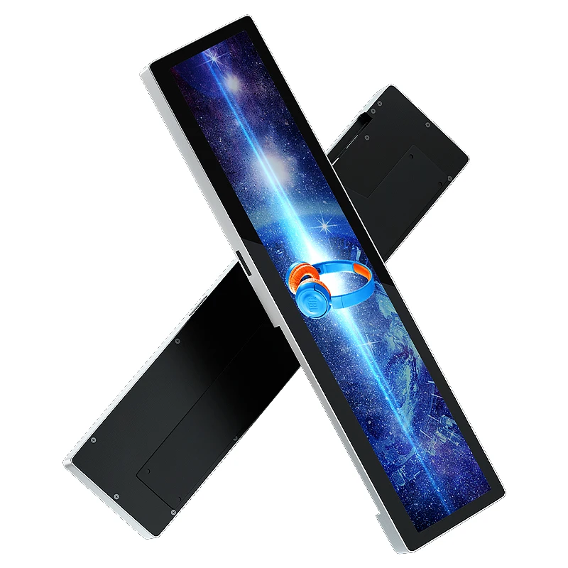 Bar display Android system commercial OEM LCD bar display with high brightness for bus shopping mall and markets