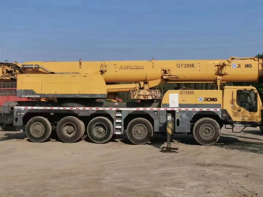 China Made Used XC MG 90Ton 2010 Truck Crane Second Hand Truck Crane