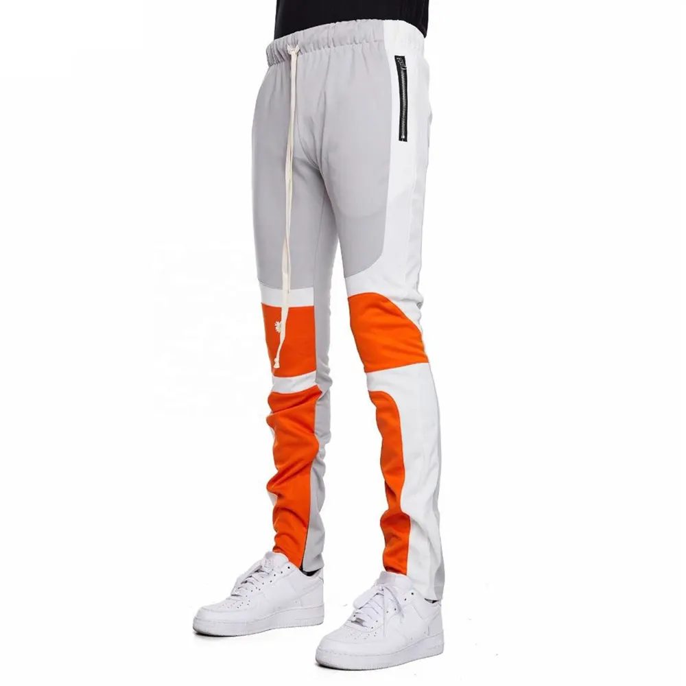 Новейший дизайн мужские повседневные треккинговые штаны без рисунка рабочие брюки-карго ветровка брюки для мужчин