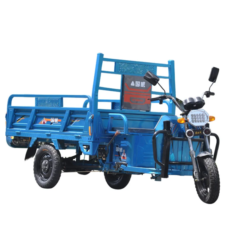  Новое поступление 2021 Электрический грузовой трехколесный велосипед с мотором мощностью 60 в 1200 Вт электрический грузовик