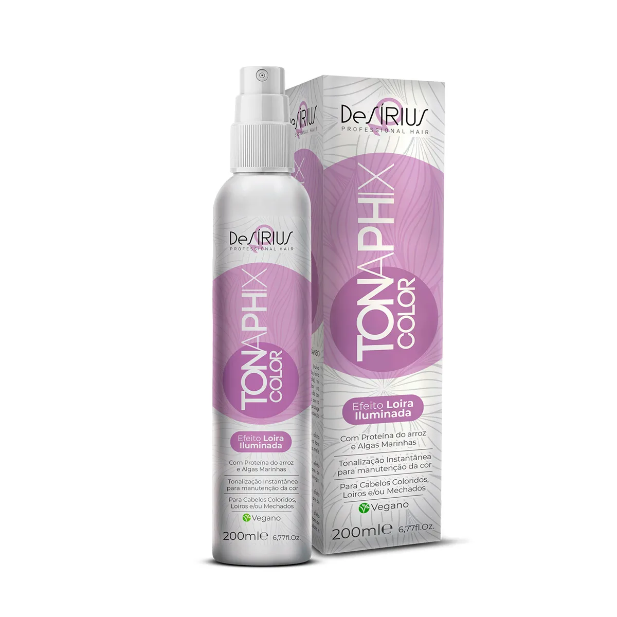 Tonaphix Spray tonalizer Hair Color De Sirius Brazil 200ml