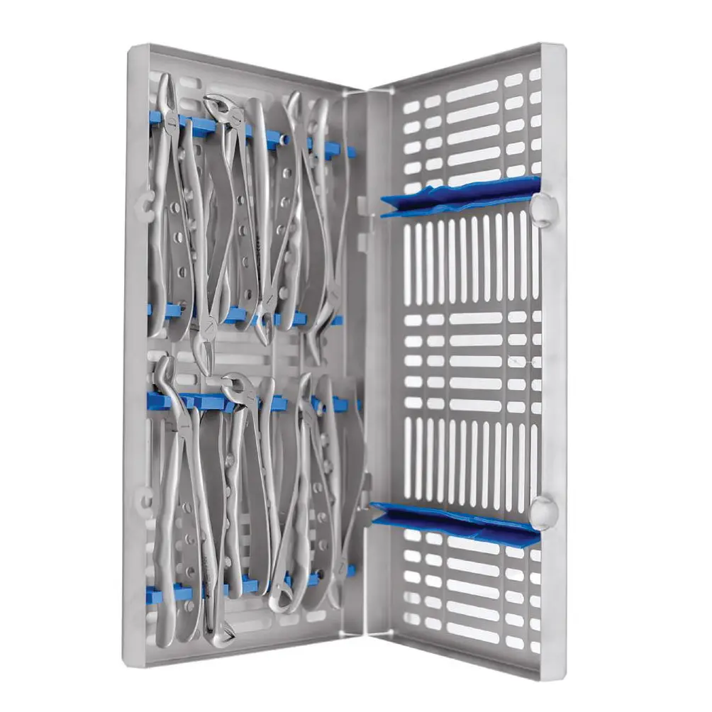 Surgical Stainless Steel Dental forceps Kit Dentist Instruments Equipment Dental Tool Set