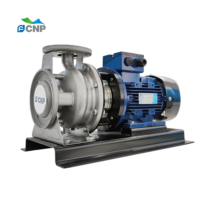 60HZ ZS100 Series Stainless Steel horizontal Single Stage Centrifugal Industrial Electric Booster Pump