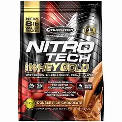 100% оригинальная технология Muscle tech Nitro Tech 100% сывороточное золото