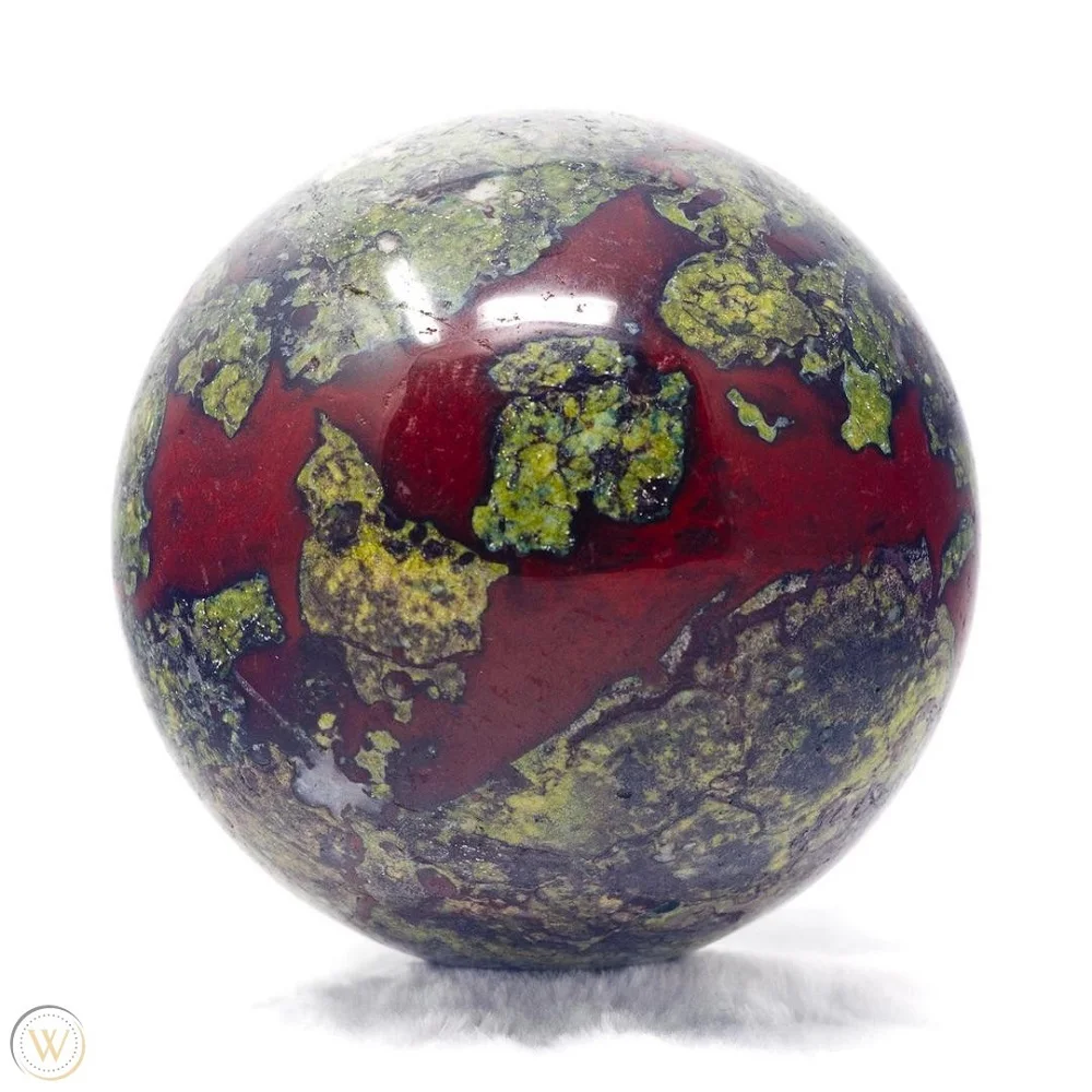 Latest 2024 High Quality Dragon Blood Jasper Sphere Wholesale Gemstone for Spiritual Self-Healing Crystal Balls in Bulk