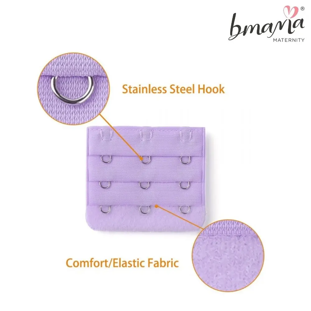 Good Price Women Adjustable Women Bra Extenders 3 Hooks 3 Rows Bra Accessories Bra Strap 5 Pcs Per Pack Bulk Sale In Low Price