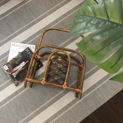 Wholesale rattan shelf magazine rack - multi-purpose shelf - SISU brand /RFS-067