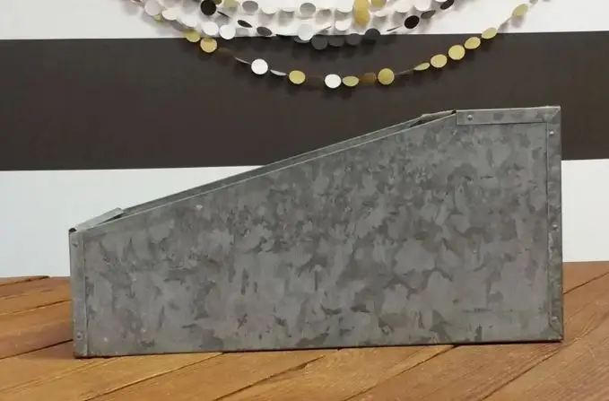 Оцинкованный инструмент для хранения 2 уровня